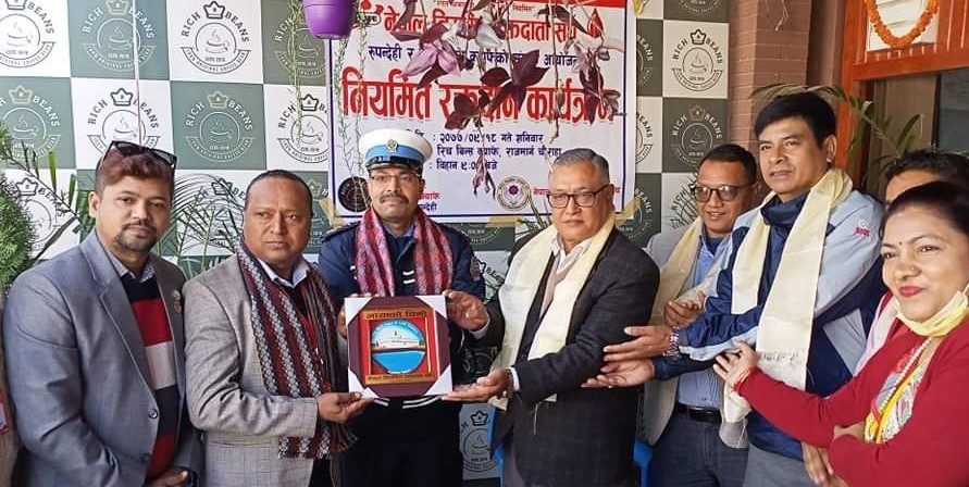 नेपाल नियमित रक्तदाता संघको कार्यक्रमा ७५ युनिट रगत संकलन