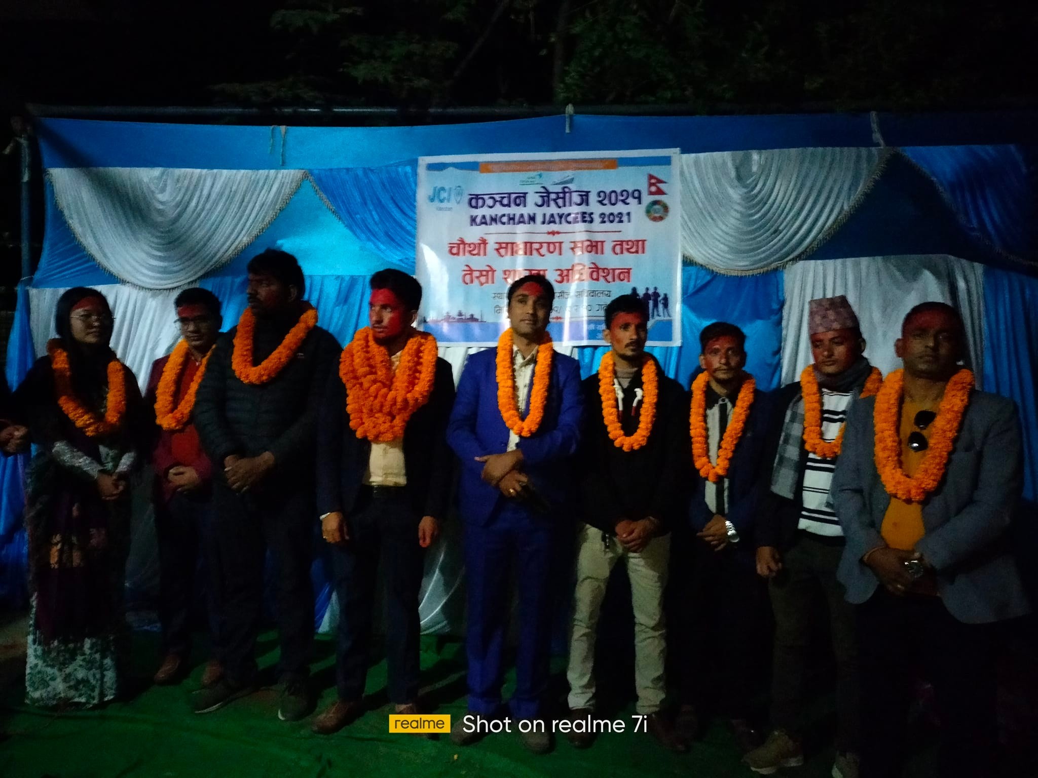 कञ्चन जेसिज बर्ष २०२२को अध्यक्षमा जेसि राजन शर्मा निर्वाचित