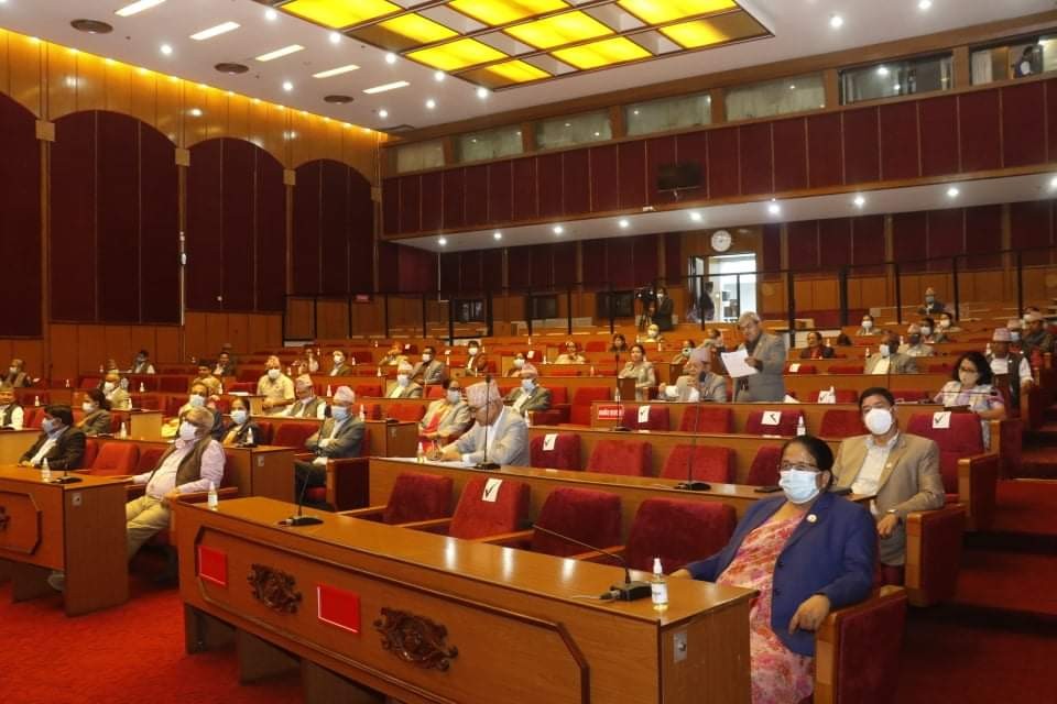 प्रतिनिधिसभा बैठकले तथ्यांक विधेयक, २०७८ बहुमतले पारित