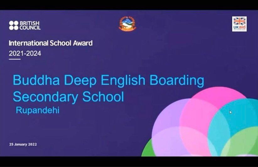कञ्चनको बुद्ध दीप ईङ्गलिस बोर्डिङ स्कुल International School Award हासिल गर्न सफल