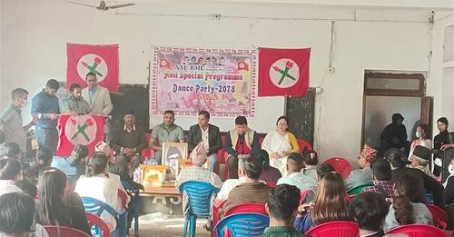 नेपाल बिधार्थी संघ, बिरेन्द्र बहुमुखी क्याम्पस, चितवन इकाई समितिद्वारा होली मिलन कार्यक्रम