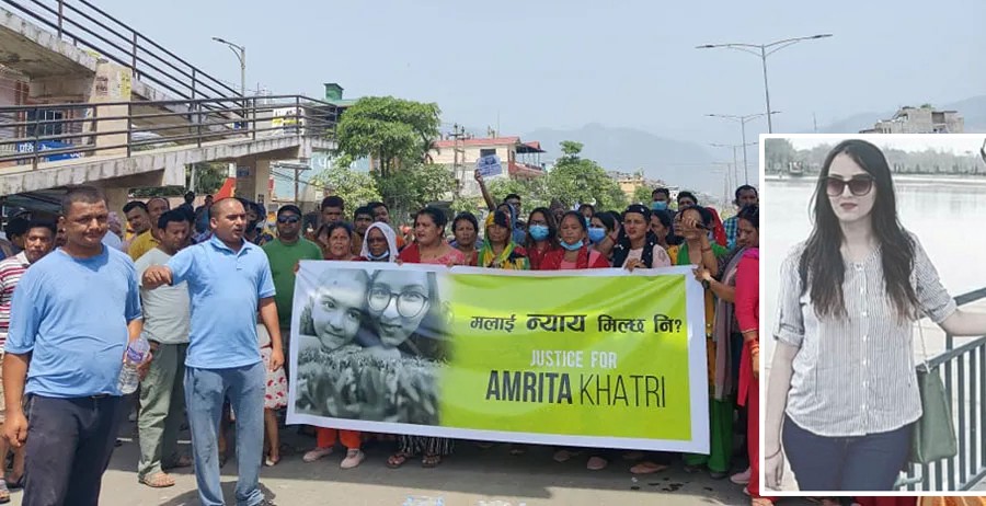 अमृताको शव ५ दिनपछि पोष्टमार्टम, डिएसपी केसीमाथि पनि अनुसन्धानको माग