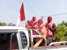 कञ्चन ३ मा निकै प्रतिस्पर्धाका बिच गठबन्धन विजयी