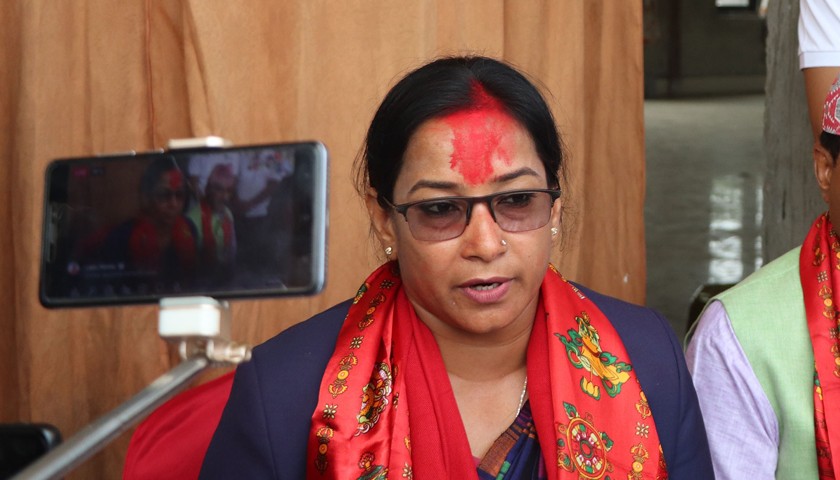 भरतपुरमा बेरोजगारी अन्त्य गर्ने नवनिर्वाचित मेयर दाहालको घोषणा