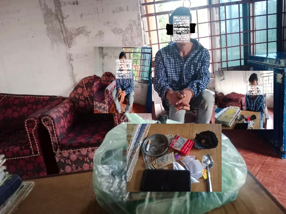 लागु औषधको कारोवार गर्दै गर्दा कञ्चनका एक युवक पक्राउ