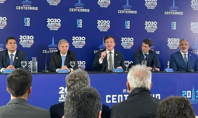 २०३० को विश्व कप आयोजना गर्न अर्जेन्टिना, चिली, उरुग्वे र पाराग्वेको संयुक्त प्रस्ताव