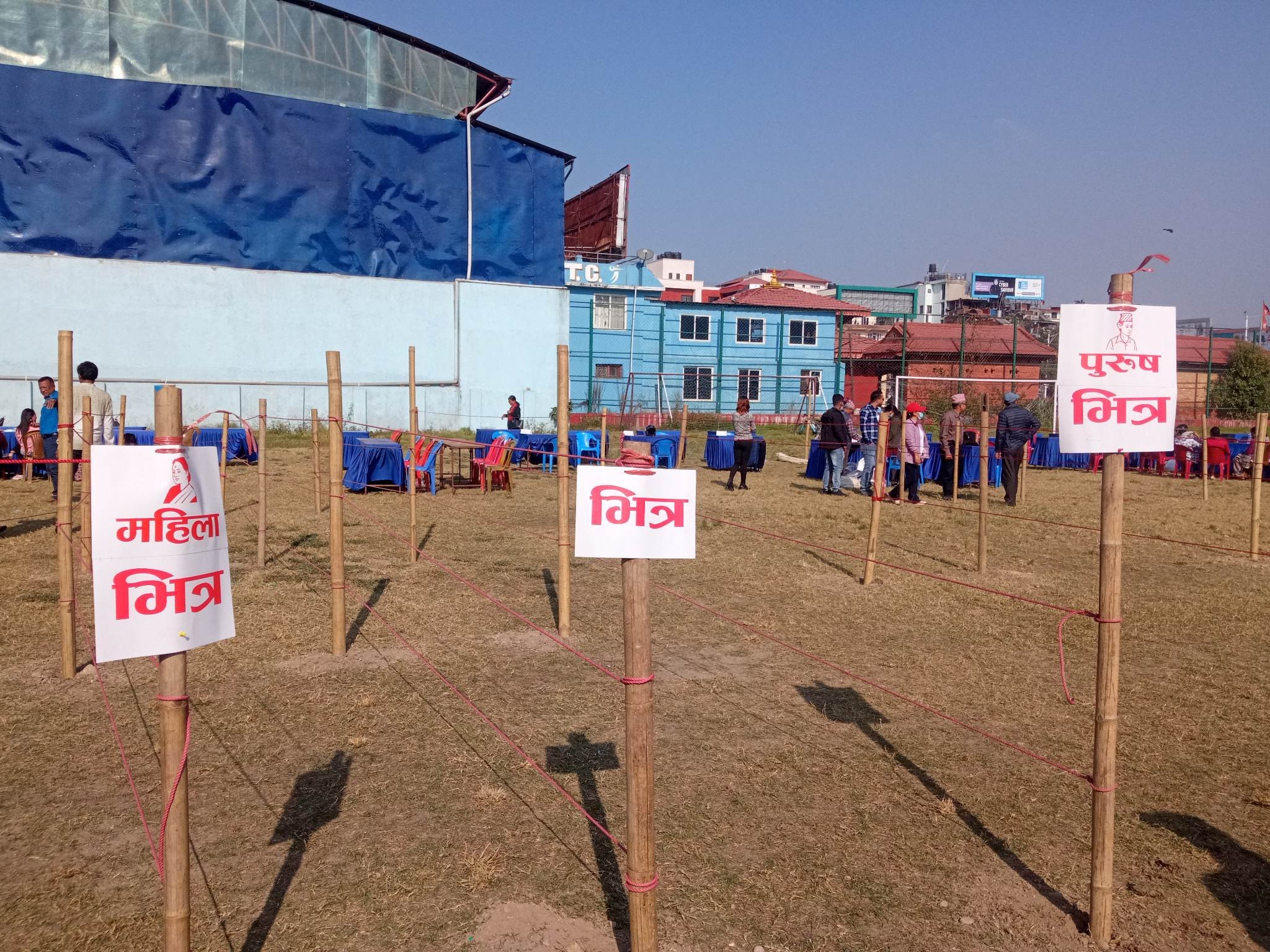 देशका सबै ठाउँमा मतदान केन्द्रको तयारी पुरा