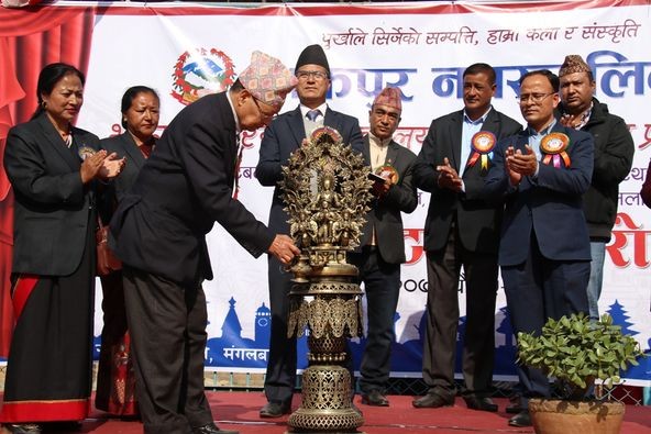 भक्तपुरमा नगरव्यापी विद्यालयस्तरीय खेलकुद प्रतियोगिता शुरु