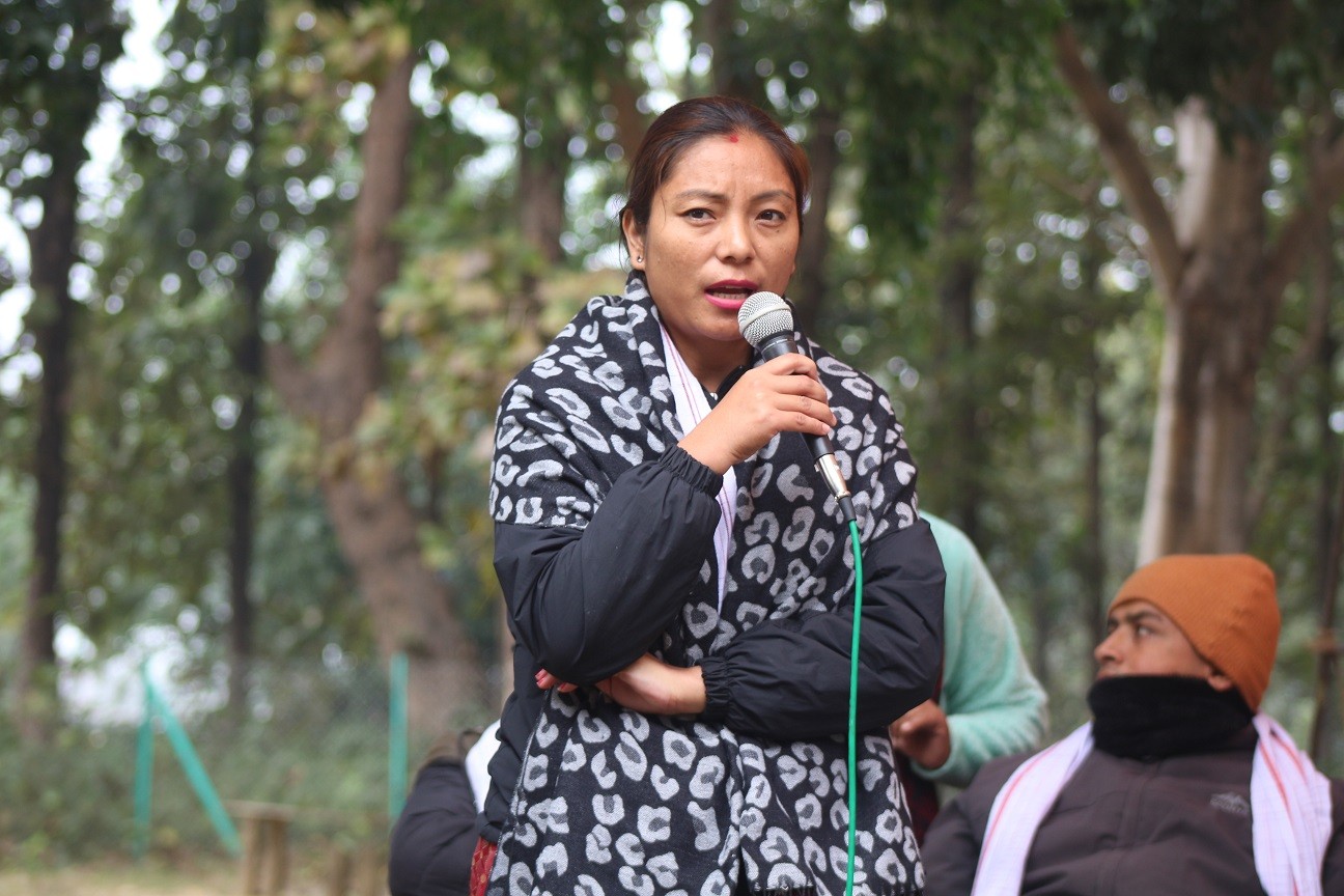 रुद्रपुर धमिनाताल सामुदायिक बन उपभोक्ता समूहको २१ औं उपभोक्ता भेला तथा ७ औ अधिवेशन