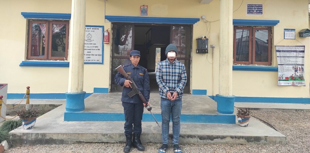 सैनामैनामा बालिकामाथि यौन दुर्व्यवहार गर्ने एक युवा पक्राउ