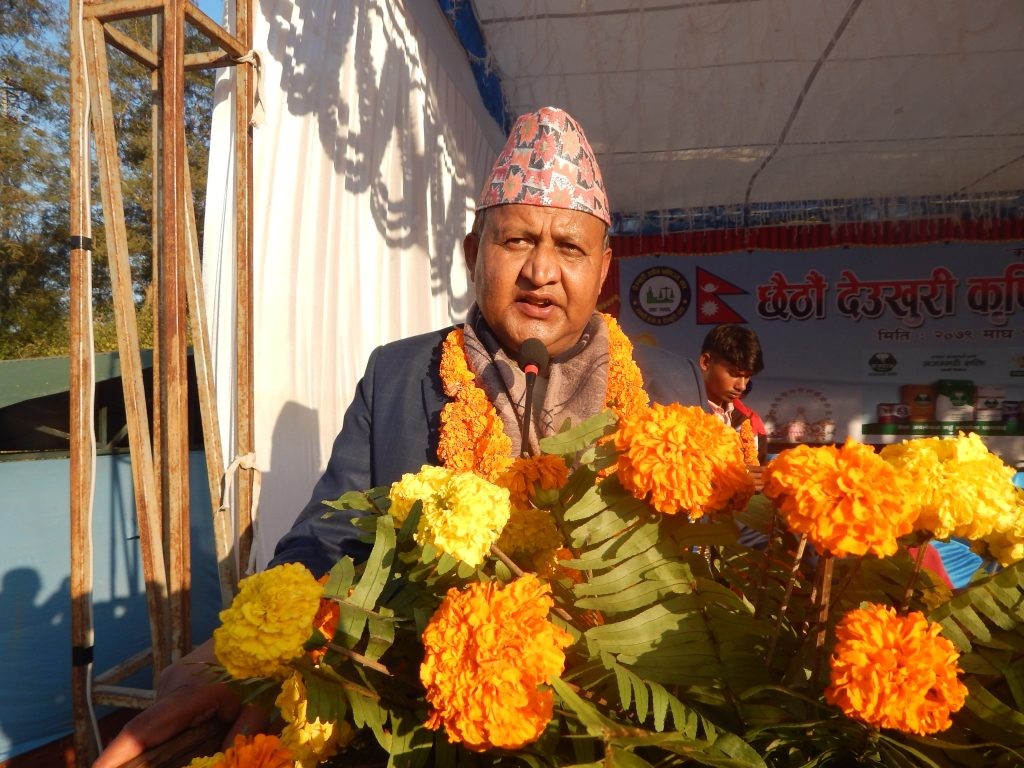 छैठौं देउखुरी कृषि पर्यटन तथा व्यापार महोत्सव २०७९ भव्य साथ लमहीमा उद्घाटन