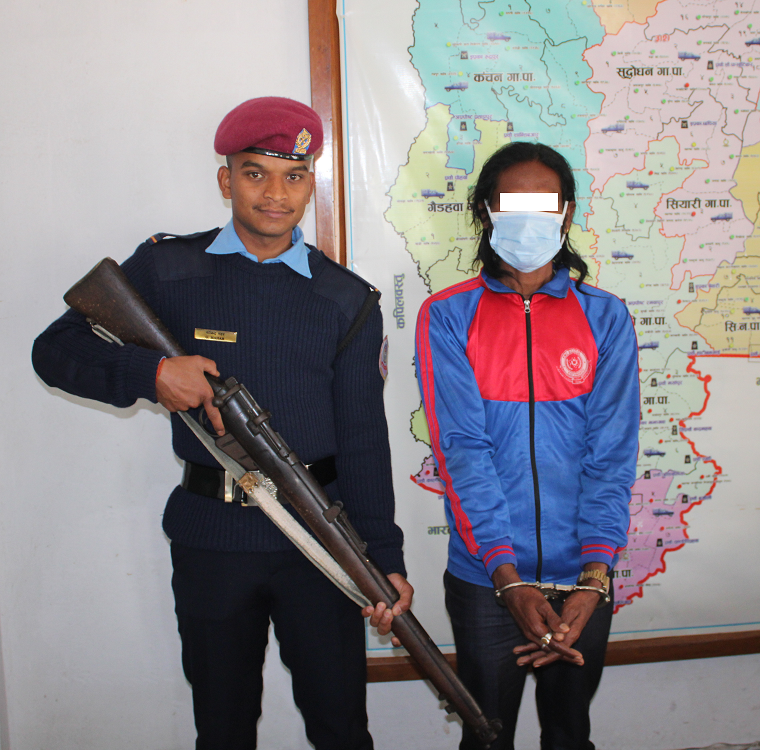 कर्तव्य ज्यान मुद्धामा १० बर्ष कैद फैसला भई फरार रहेका प्रतिवादी १९ बर्षपछी पक्राउ