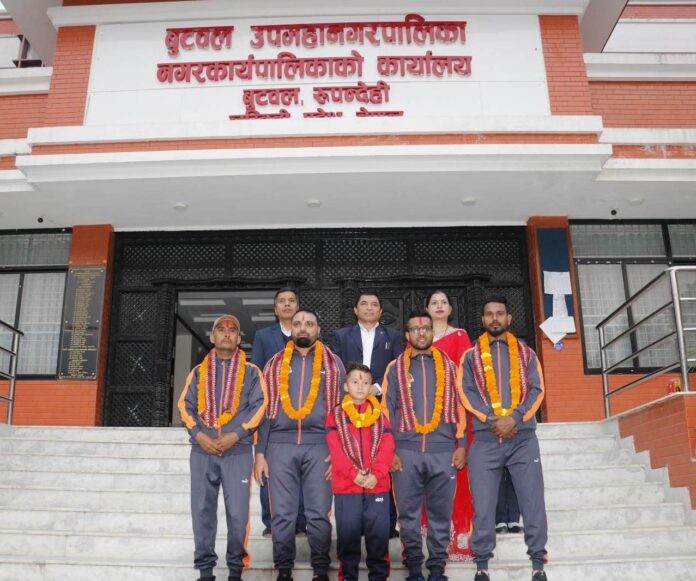 श्रीलंकामा हुने कराँते प्रतियोगितामा सहभागी हुने खेलाडीलाई बिदाई