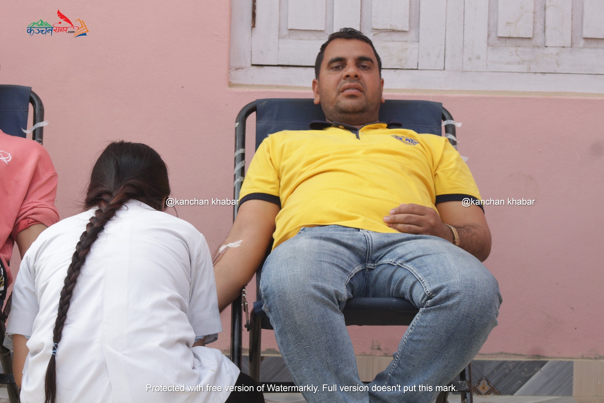 पुर्व बिधार्थी समाज, हरैया बहुमुखी क्याम्पसद्वारा ५३ युनिट रगत संकलन