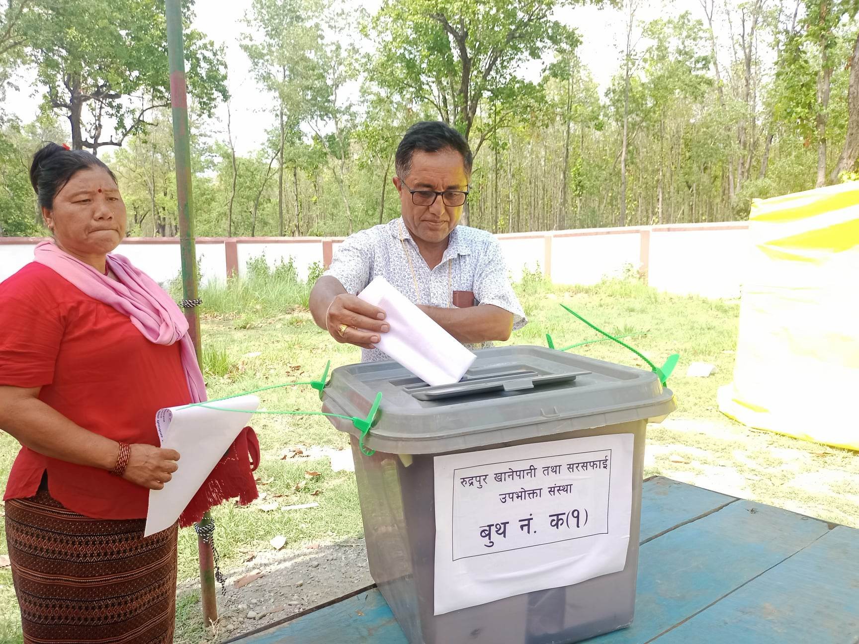 रुद्रपुर खानेपानीमा मतगणना सम्पन्न, गठबन्धन समूह विजयी