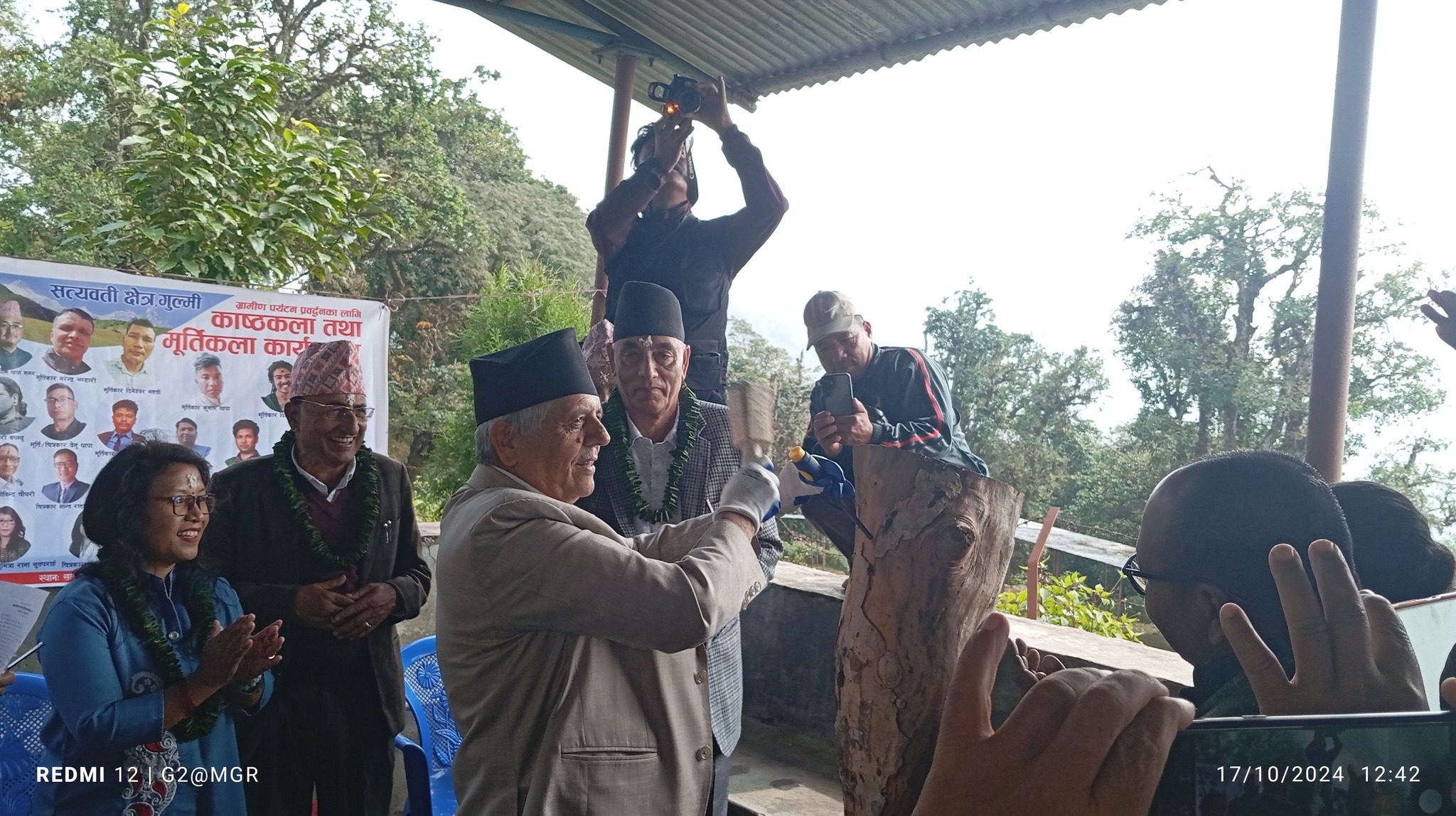 गुल्मीको सत्यवतीमा काष्ठ तथा चित्रकला कार्यशाला शुरु