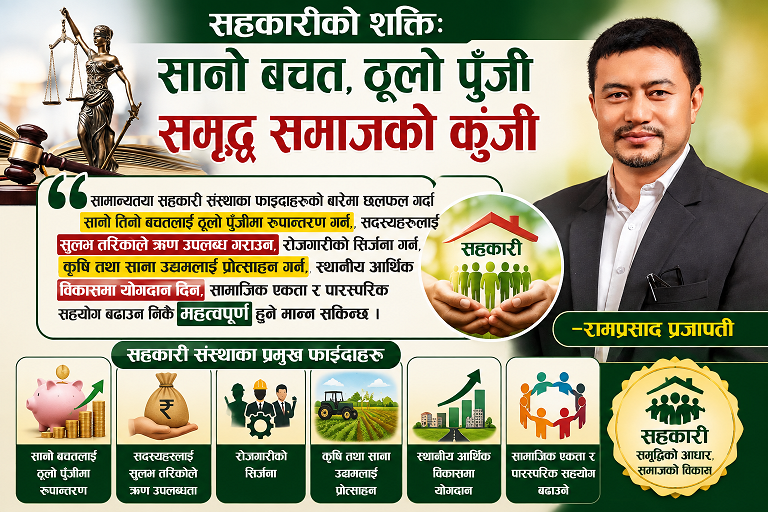 के बचत तथा ऋण सहकारी संस्थाको काम पैसाको व्यापार मात्रै हो ?