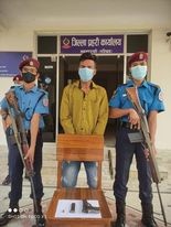 पश्चिम नवलपरासीमा गोली लोड भएको पेस्तोल सहित एक जना पक्राउ