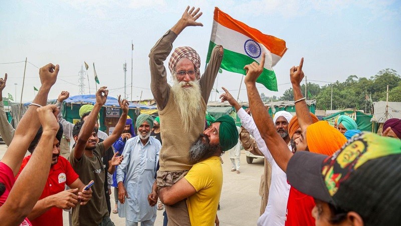 सकियो भारतमा एक वर्षदेखिको किसान आन्दोलन