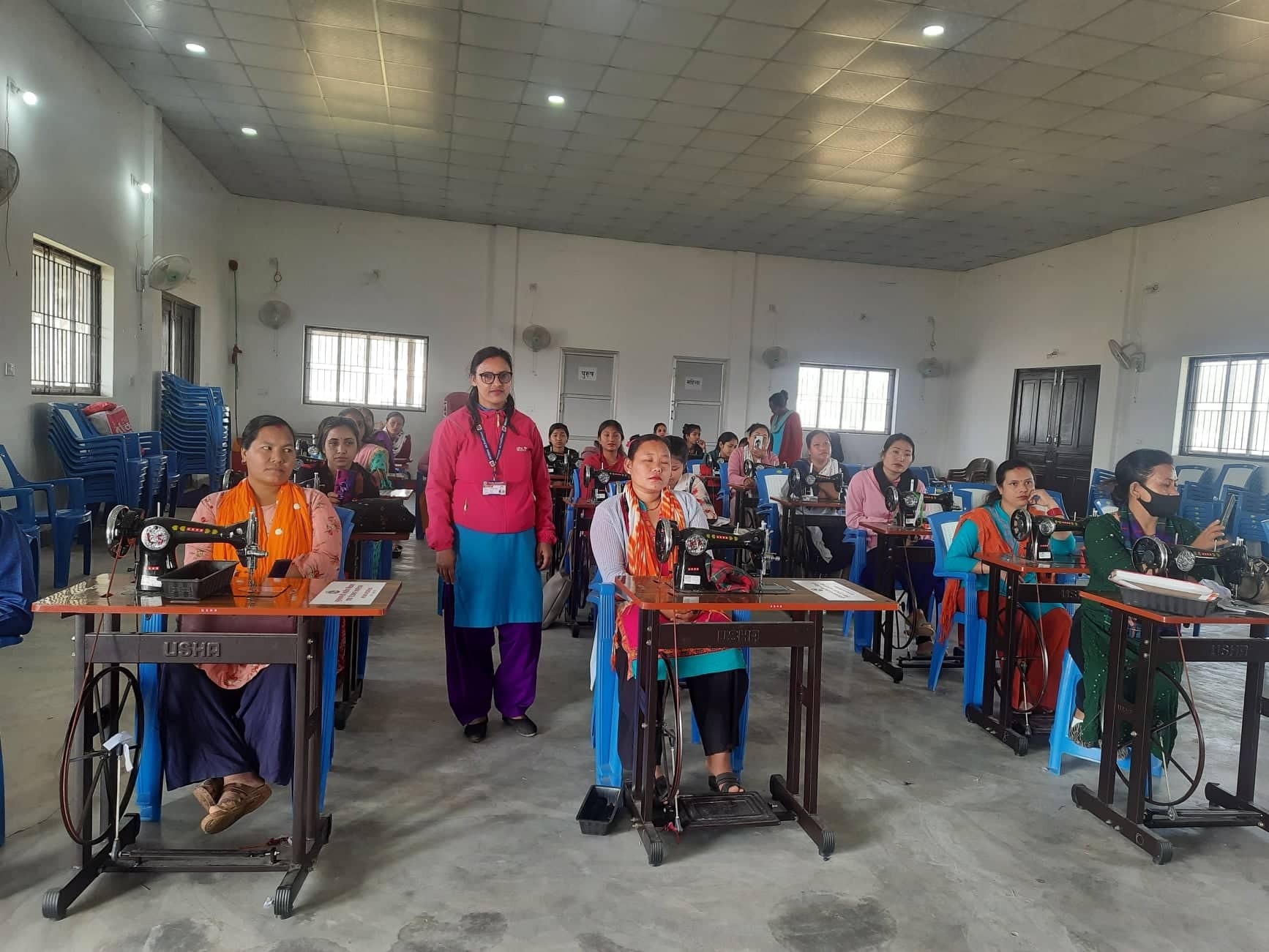 महिलाहरुका लागि संचालित एक महिने एडभान्स सिलाई कटाई तालिम सम्पन्न