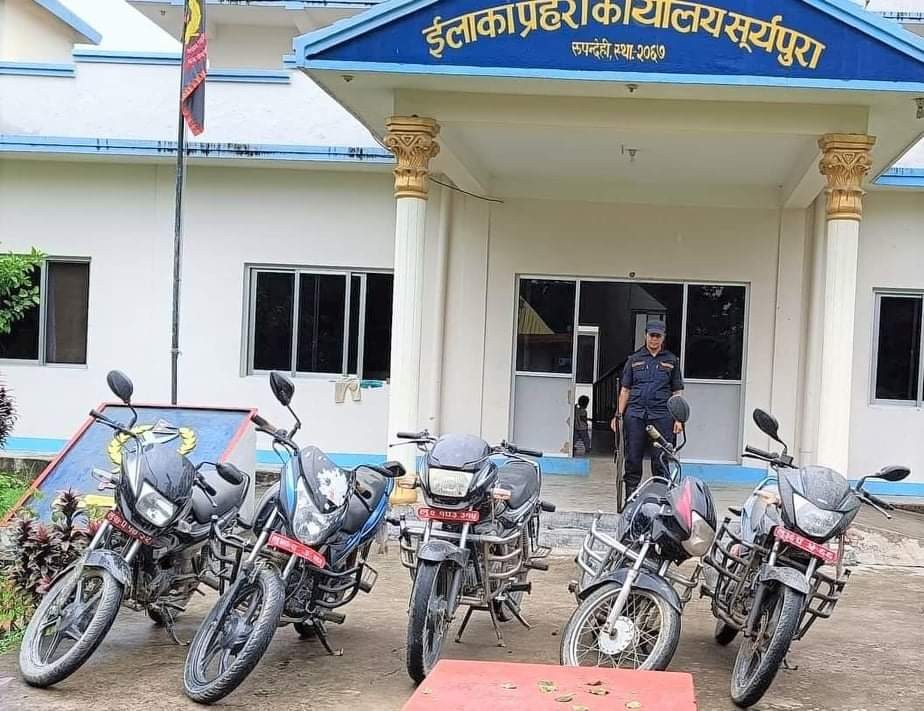सवारीधनीहरुलाई आफ्नो साधन लैजान सुर्यपुरा प्रहरीको आग्रह