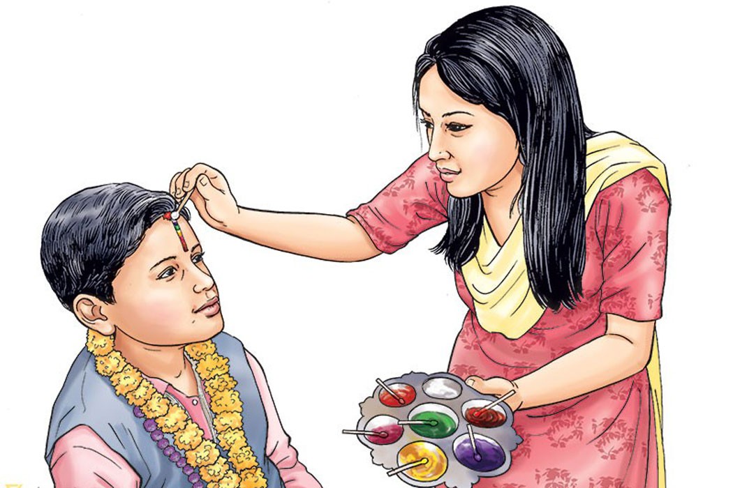 भाइटीकाको उत्तम साइत बिहान ११ बजेर ३७ मिनेटमा