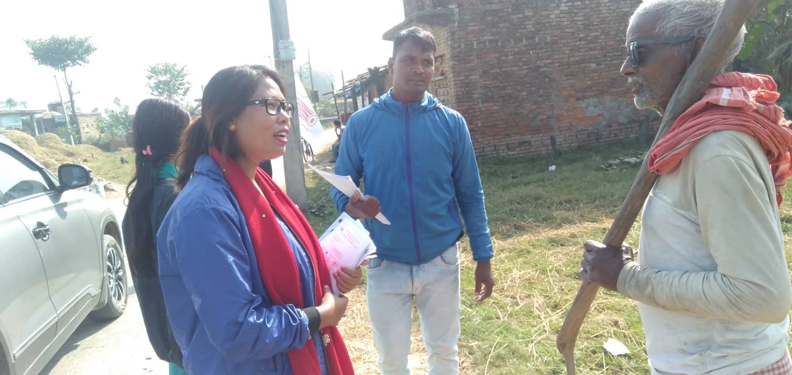 पश्चिम नवलपरासीको क्षेत्र नं. २ मा नेमकिपाको चुनाव प्रचार निरन्तर