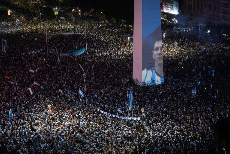 अर्जेन्टिनाले विश्व कप जित्दा भावनात्मक उत्सव, उर्लियो जनसागर