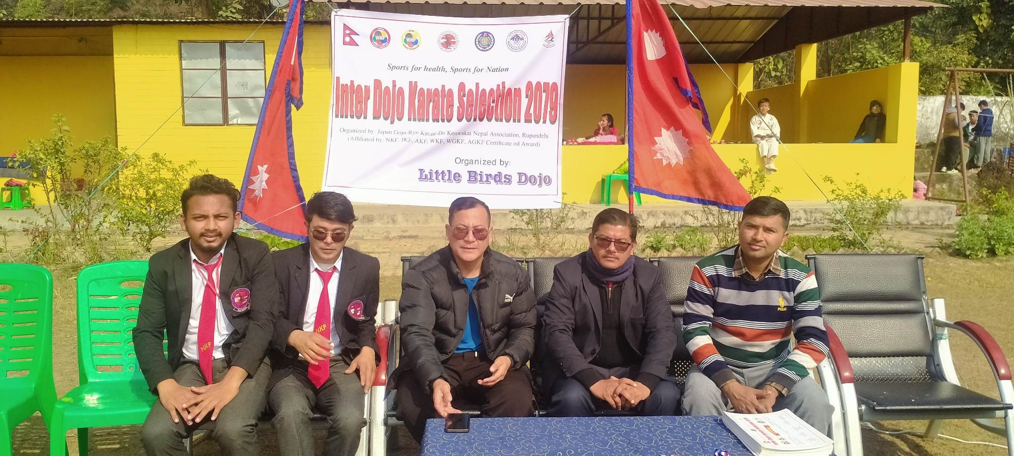 लिट्ल वर्डस्मा अन्तर डोजो कराते छनौट प्रतियोगिता सम्पन्न