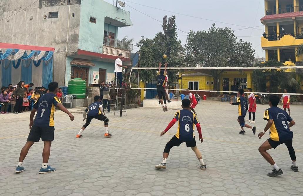 नगरस्तरीय अन्तर मावि भलिबल प्रतियोगिताको उपाधि एशियनलाईटलाई