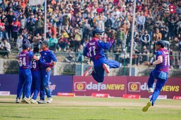 एसीसी प्रिमियर कप क्रिकेटमा कतारलाई हराउदै नेपाल बिजयी