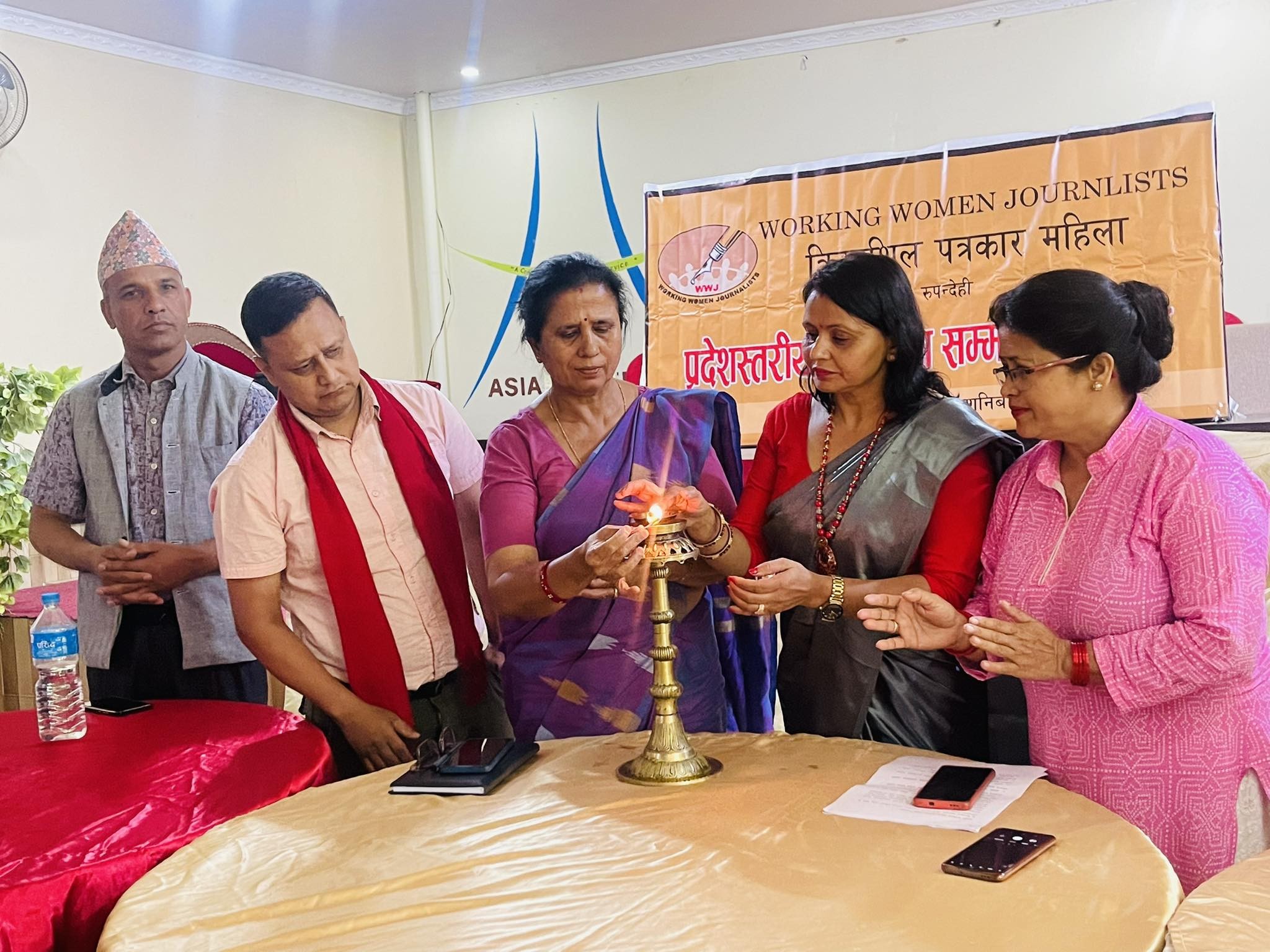 कृयाशिल पत्रकार महिला (wwj) को लुम्बिनी प्रदेश समिति गठन