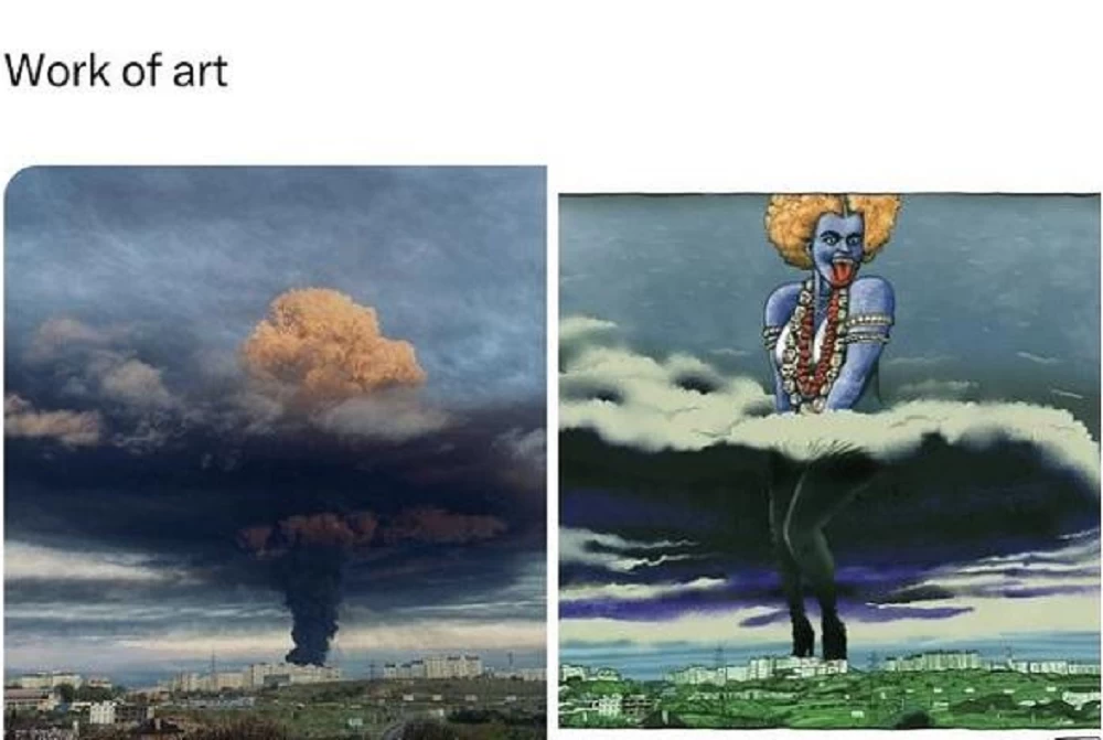 हिन्दू देवीको आपत्तिजनक तस्बिरलाई लिएर भारतीय आक्रोशित, युक्रेनले माग्यो माफी