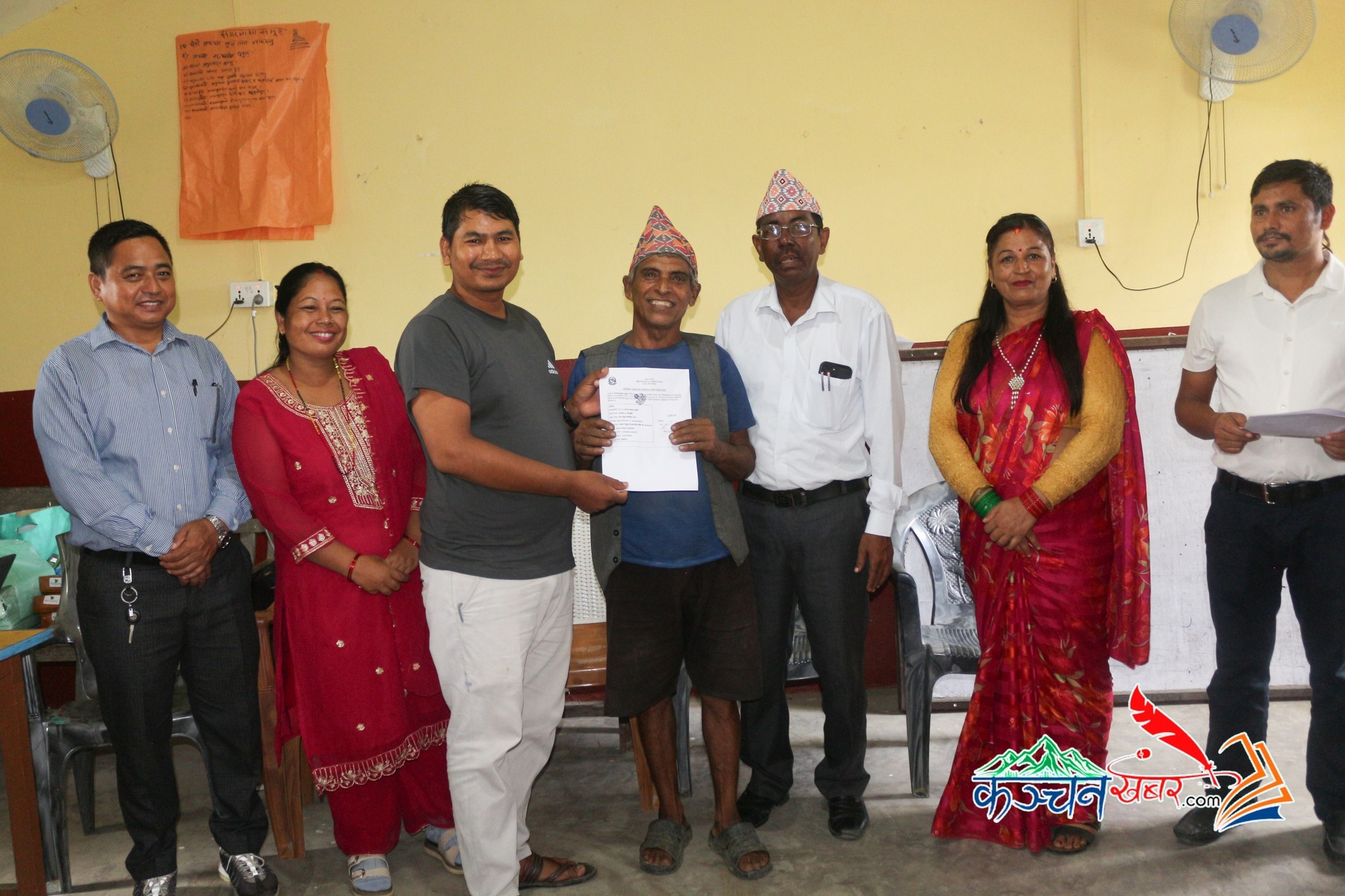 कञ्चनको वडा नं. ५ मा सामाजिक सुरक्षा भत्ता परिचय पत्र नविकरण शिविर शुरु