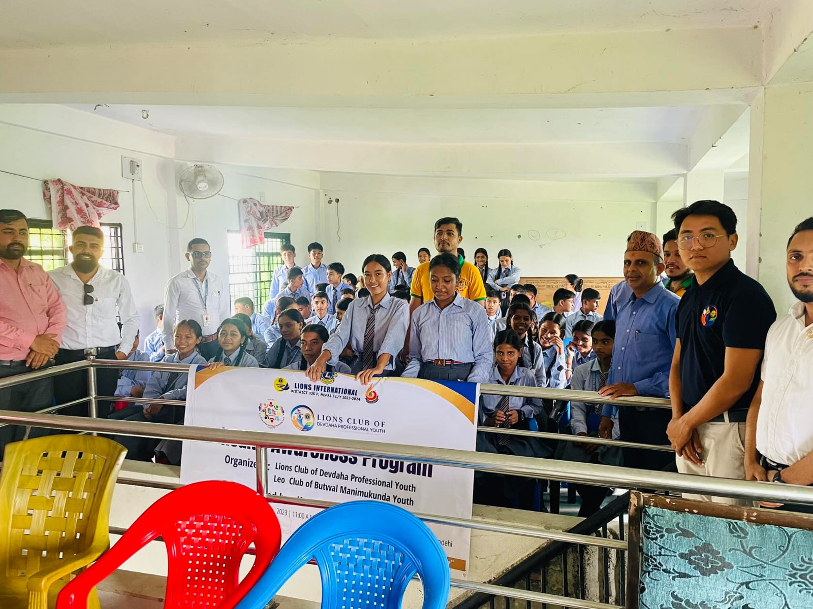 देवदहमा डेङ्गु र आँखा पाक्ने रोग सम्बन्धि सचेतना कार्यक्रम