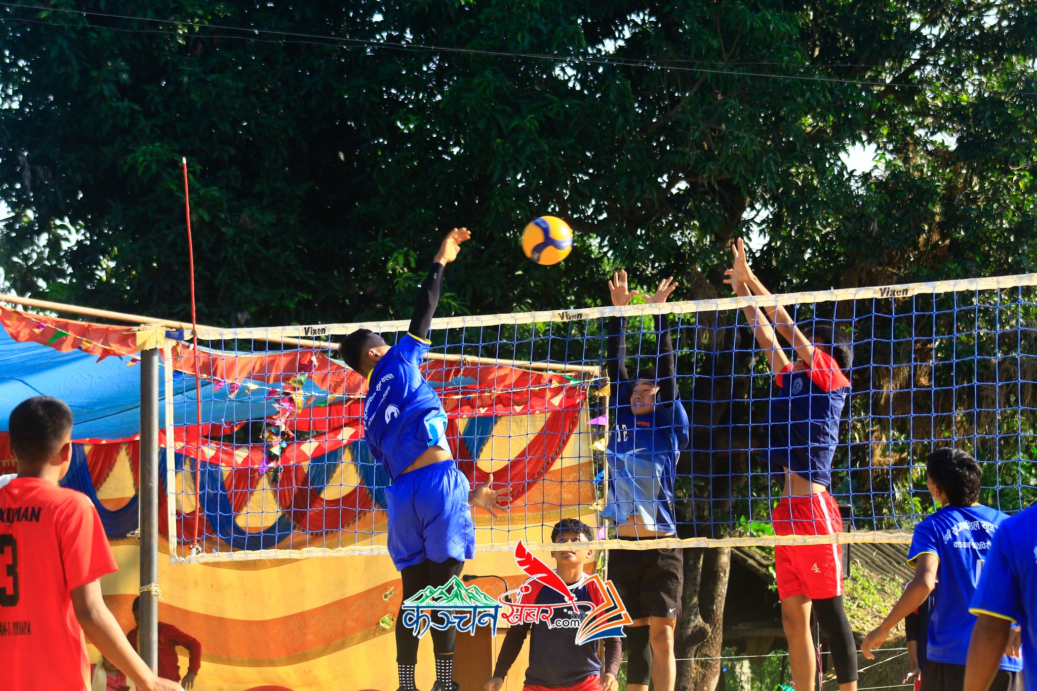 कञ्चनको भैसाहीमा प्रथम वि लेवल भलिवल प्रतियोगिता शुरु