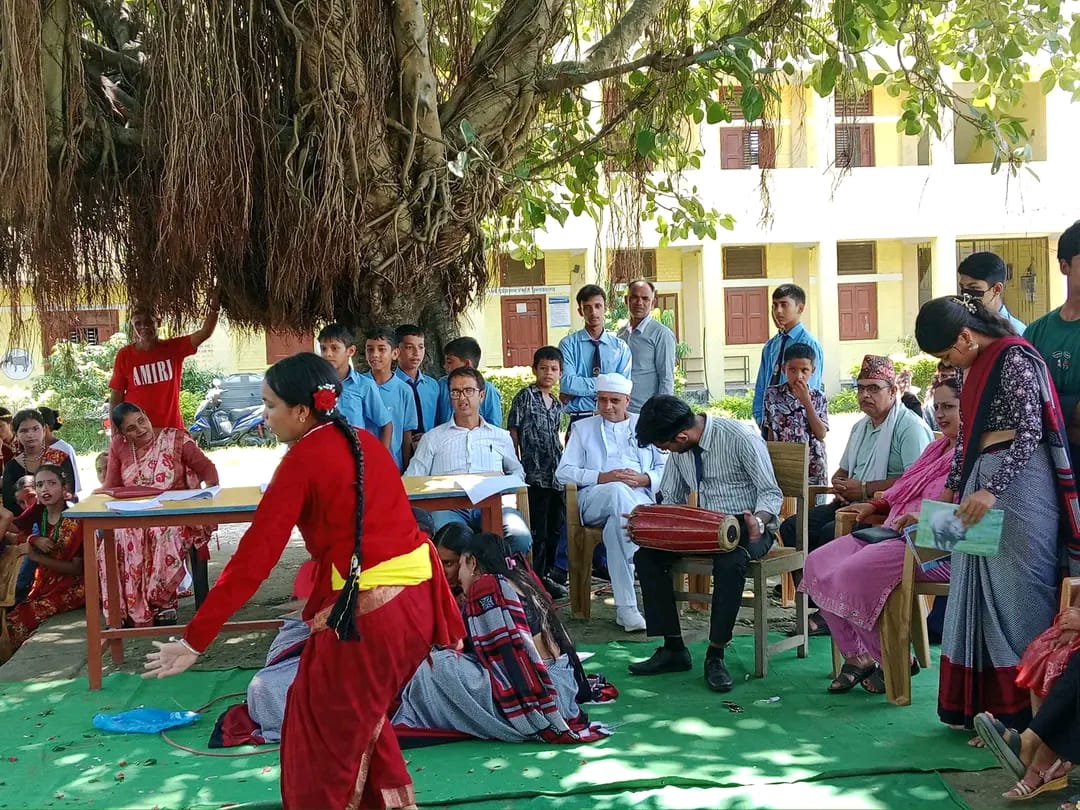 लुम्बिनी ज्ञाननिकेतनमा तीज गीत प्रतियोगित सम्पन्न