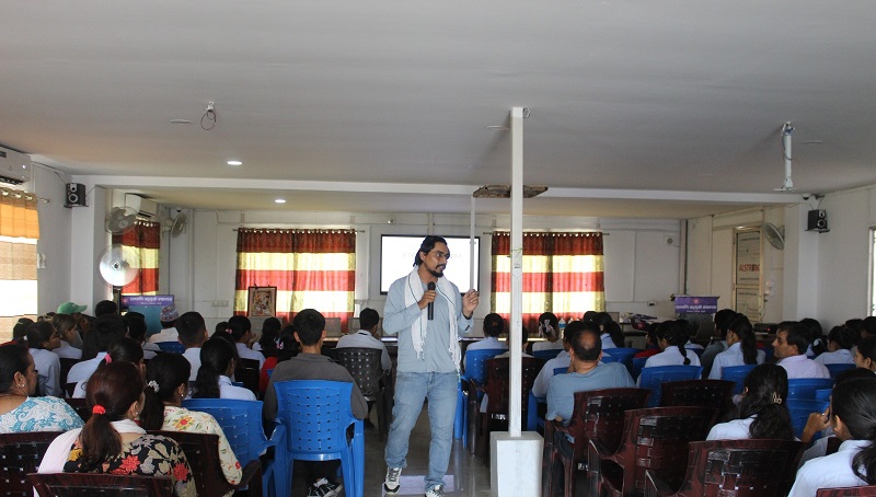 मणिग्रामममा जलवायु परिवर्तन र वातावरणीय सचेतना कार्यक्रम