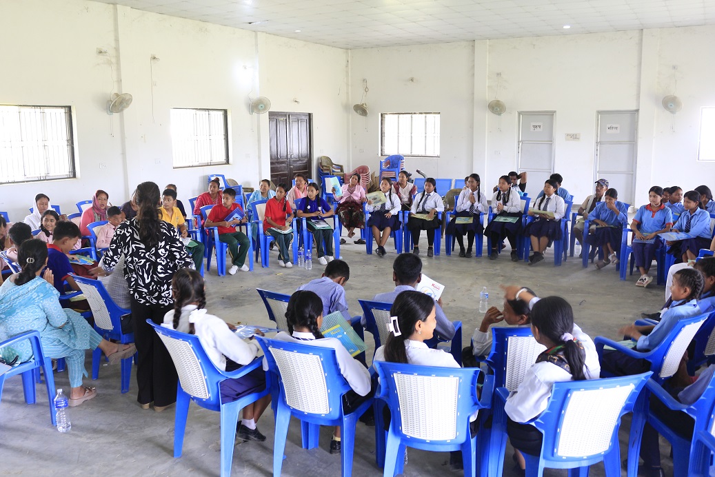 कञ्चनमा युवा सचेतना तथा किशोर किशोरी अभिमुखीकरण कार्यक्रम सम्पन्न