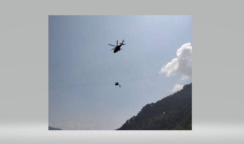 जमिनभन्दा २ सय ७४ मिटरमाथि झुन्डिरहेको केबलकारबाट २ जना बालकको उद्धार