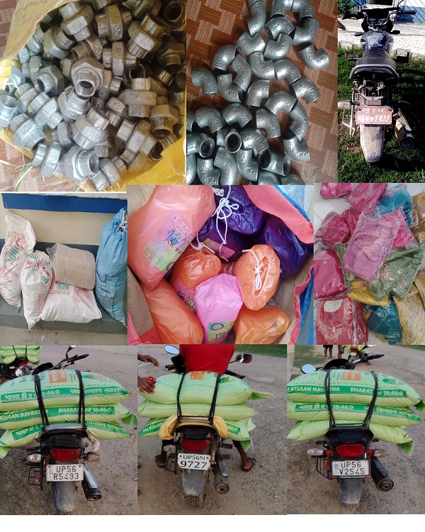 बिभिन्न अबैध सामान प्रहरीको नियन्त्रणमा