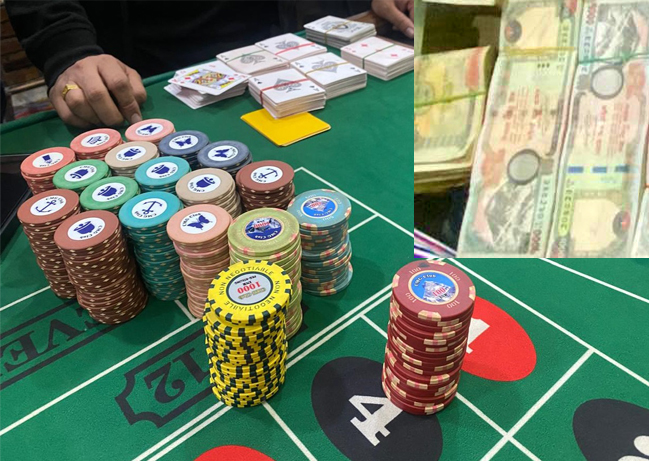 जुवा खेलि रहेको अवस्थामा ठूलो रकम सहित ६ जना पक्राउ