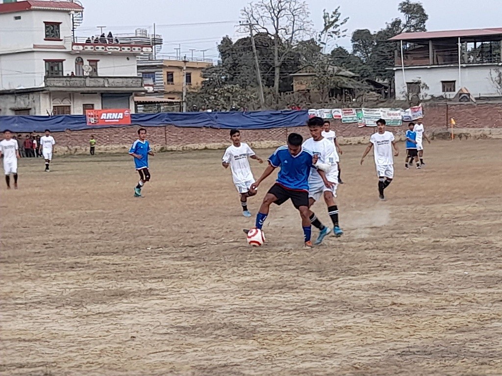 तेश्रो सैनामैना मेयर कप नकआउट फुटवल प्रतियोगिता शुरु