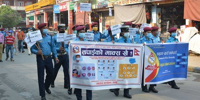 ‘नेपाल मास्क कार्यक्रम’ अभियान सुरु,तीन करोड मास्क निःशुल्क बाँडिने