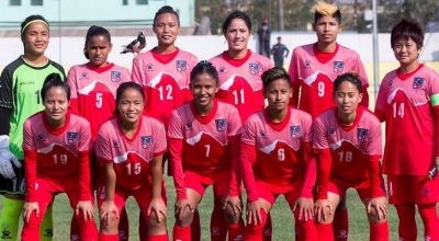 नेपाल र बंगलादेशका राष्ट्रिय महिला टोलीबीचको पहिलो मैत्रिपूर्ण फुटबल आज
