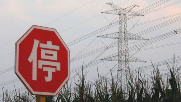 चीनमा चरम विद्युत् अभाव