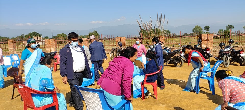 १८ औं महिला सामुदायिक स्वास्थ्य स्वयम सेविका दिवसको अवसरमा स्वयम सेबिकाहरु बिच हाजिरी जवाफ प्रतियोगिता