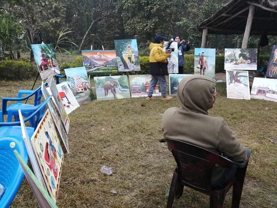 चित्रकला कार्यशाला भव्यरुपमा सम्पन्न