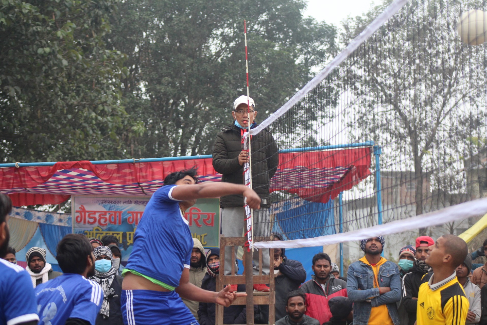 गैडहवामा जारी पालिका स्तरिय भलिवल प्रतियोगितामा हसनापुर फाइनलमा प्रबेश गर्यो