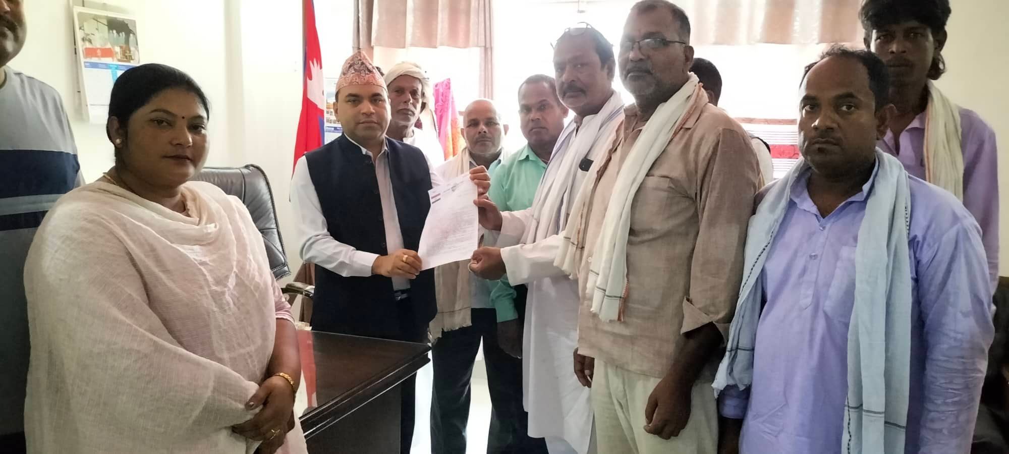 लोसपा, रुपन्देहीले प्रजिअ मार्फत प्र.म.लाई बुझायो १३ बुंदे ज्ञापनपत्र